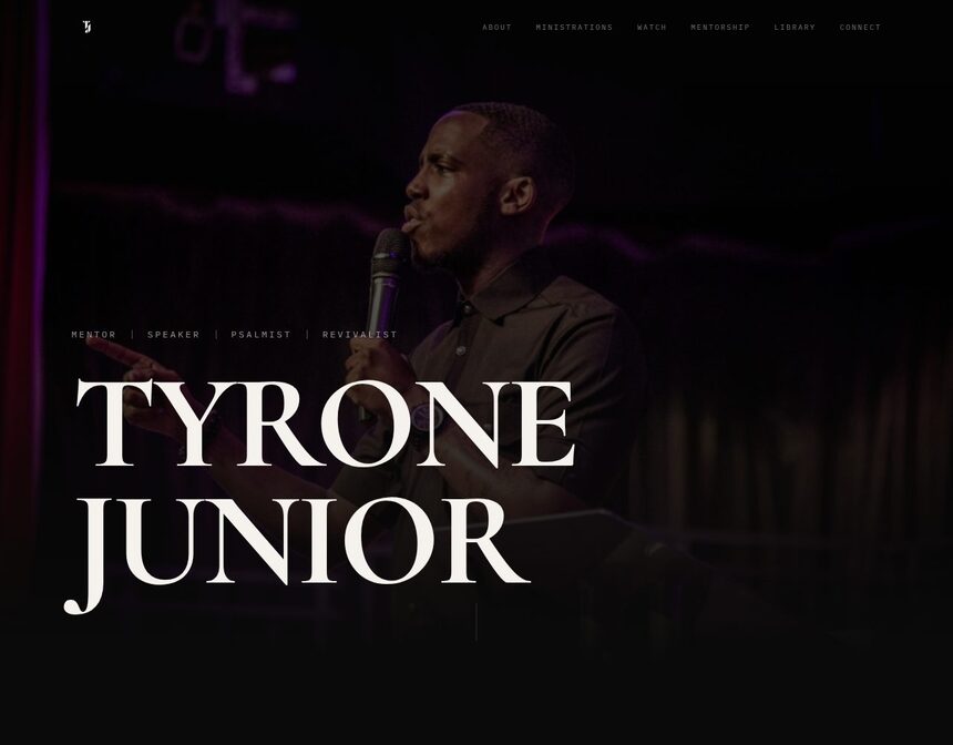 Tyrone Junior homepage